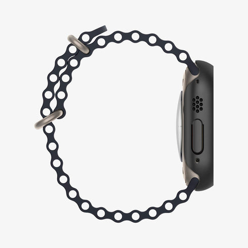 ACS05458 - Apple Watch Ultra (Apple Watch (49mm)) Case Thin Fit in black showing the front